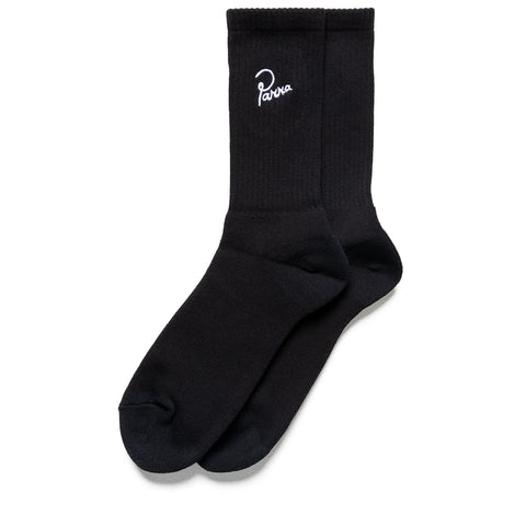 Parra Signature Crew Socks - Black