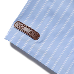 PDF Channel Raf Hoodie - Light Blue/Burgundy