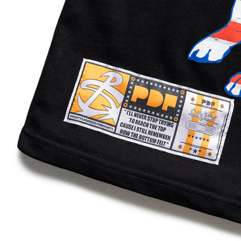 PDF Channel The New Skinny Barti Cagnaccio Tee - Black