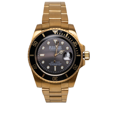 Pleasures Anytime Watch - Gold/Black