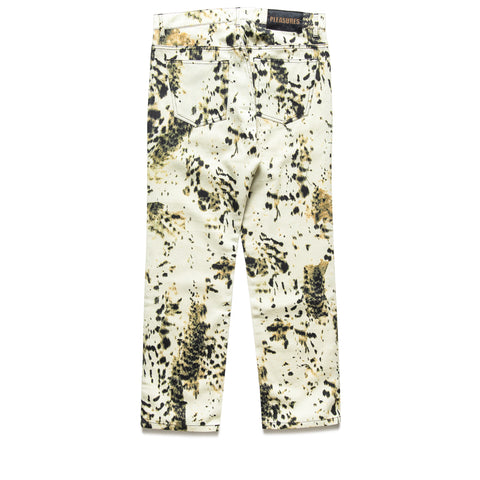 Pleasures Ink Straight Leg Pants - Ecru