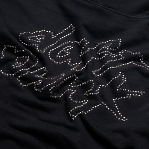 Pleasures Lucky Studded Hoodie - Black