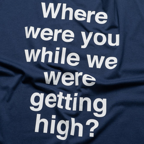 Pleasures Question Mark Tee - Navy