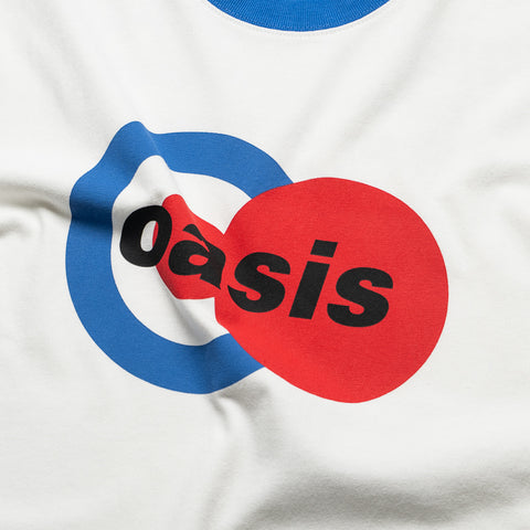 Pleasures 1996 Ringer Tee - White