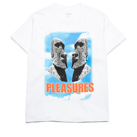 Pleasures Out of My Head Tee - White