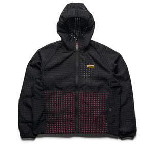 Pleasures System Plaid Hooded Jacket - Black