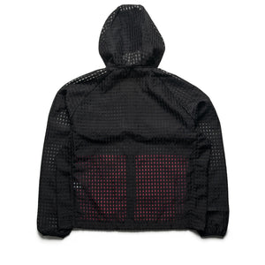 Pleasures System Plaid Hooded Jacket - Black