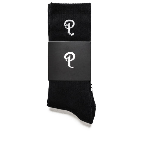Politics P Logo Socks - Black