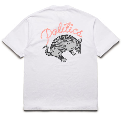 Politics Armadillo Tee - White