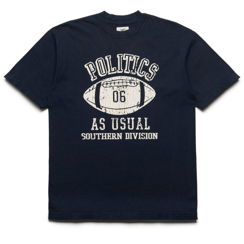 Politics Athletics Tee - Navy