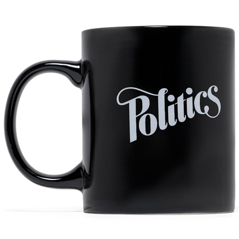 Politics Mug - Black