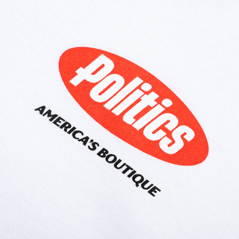 Politics America's Boutique Tee - White