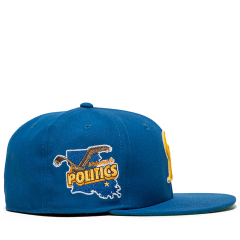 Politics x Brain Child x New Era 59FIFTY Fitted - Oceanside Blue