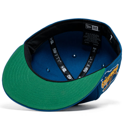 Politics x Brain Child x New Era 59FIFTY Fitted - Oceanside Blue