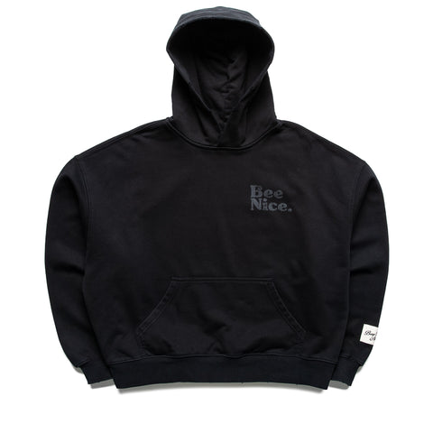 Politics Busy Being Nice Hoodie - Black