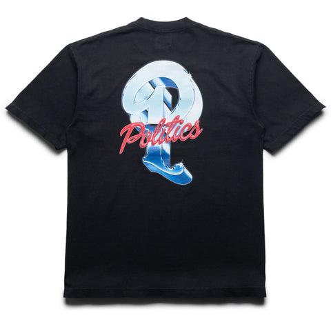Politics Chrome Tee - Black