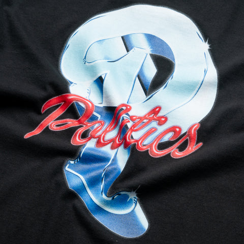 Politics Chrome Tee - Black