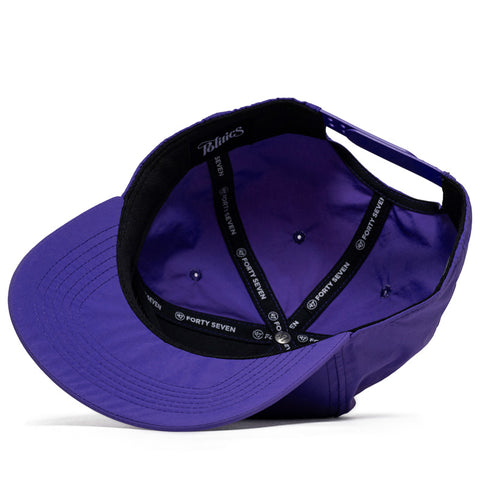 Politics x '47 Core Hitch Nylon Snapback - Purple