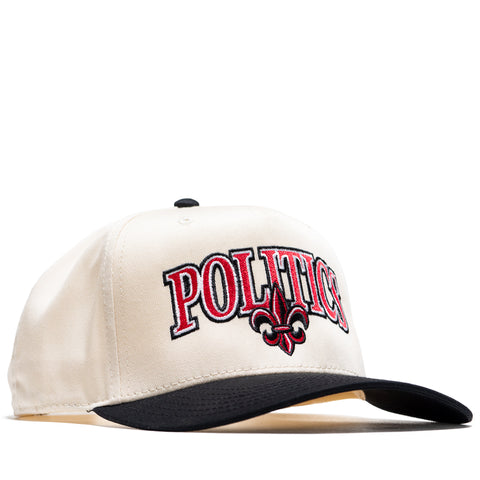 Politics Cajun Hat - Creme/Black