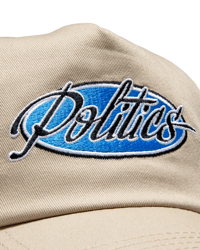 Politics Chassis 5 Panel Snapback - Khaki – Sneaker Politics