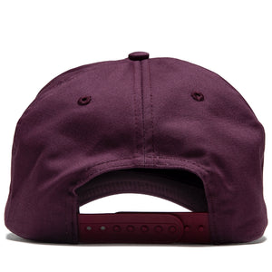 Politics Chassis 5 Panel Snapback - Maroon
