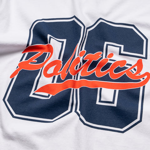 Politics Division Tee - White