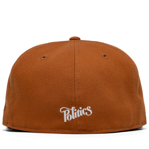 Politics x New Era 59FIFTY Fitted - Earthy Brown