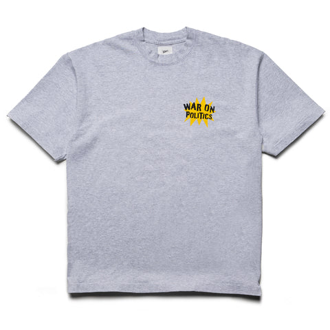 Politics War on Politics Tee - Grey