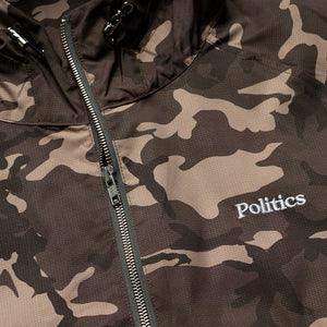 Politics Full Zip Ripstop Jacket - Camo