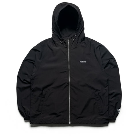 Politics Full Zip Ripstop Jacket - Black