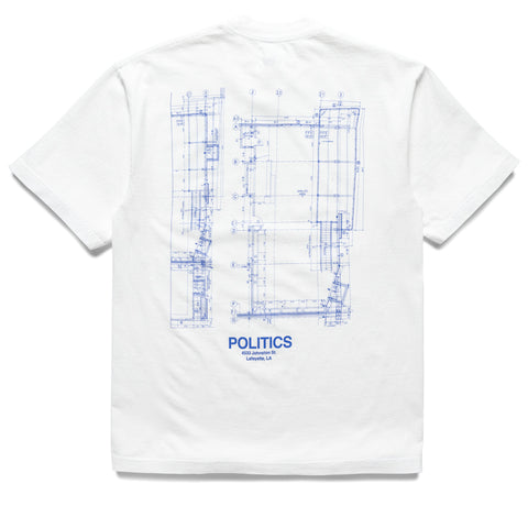 Politics Forum Blueprint Tee - Off White
