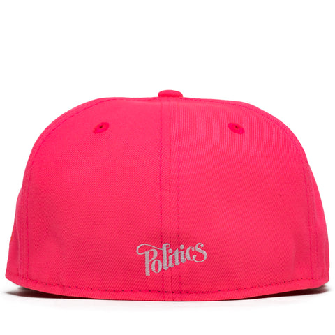 Politics x New Era 59FIFTY Fitted - Pink Glow