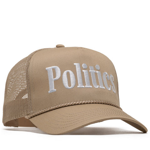 Politics Kana Trucker Hat - Creme