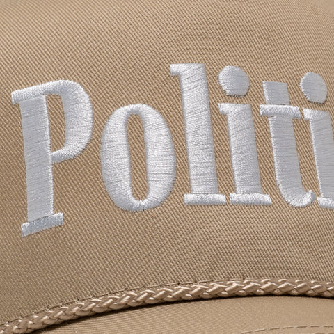 Politics Kana Trucker Hat - Creme