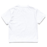 Kids Politics Script Tee - White