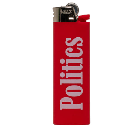 Politics Lighter - Red/White