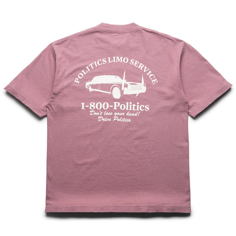 Politics Limo Tee - Mauve