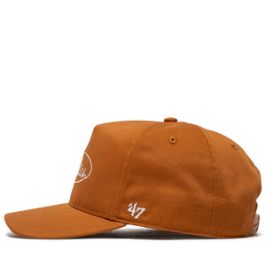 Politics x '47 Alternate Script Logo Hitch Snapback - Burnt Orange