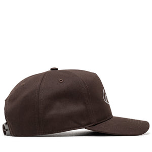 Politics x '47 Alternate Script Logo Hitch Snapback - Brown