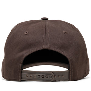 Politics x '47 Alternate Script Logo Hitch Snapback - Brown