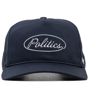 Politics x '47 Alternate Script Logo Hitch Snapback - Navy