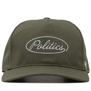Politics x '47 Alternate Script Logo Hitch Snapback - Sandalwood
