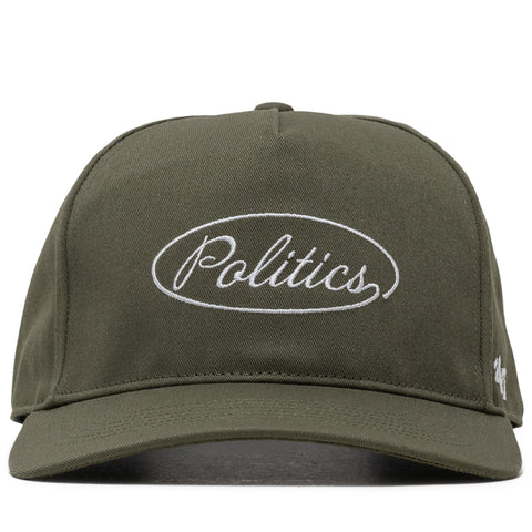 Politics x '47 Alternate Script Logo Hitch Snapback - Sandalwood