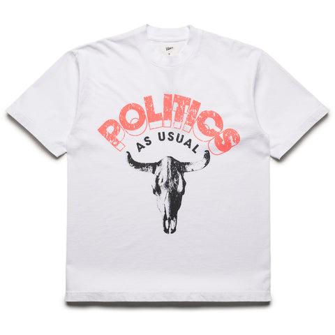 Politics Longhorn Tee - White