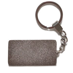 Politics Texas License Plate Keychain - White