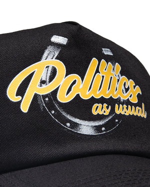 Politics Lucky 5 Panel Snapback - Black
