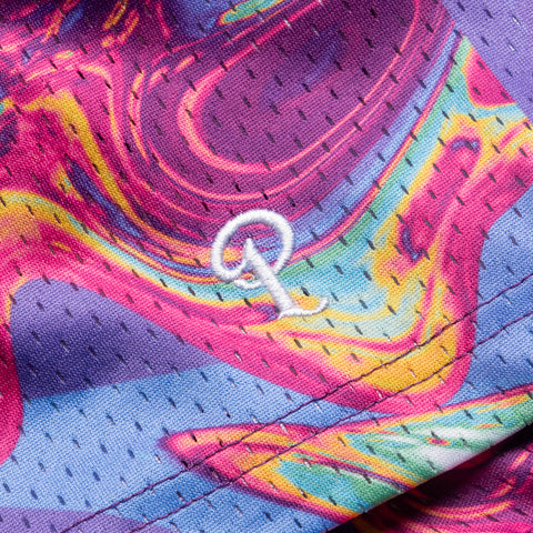 Politics Mesh Shorts - Oil Slick