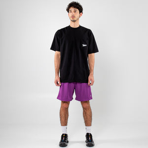 Politics Mesh Shorts - Purple