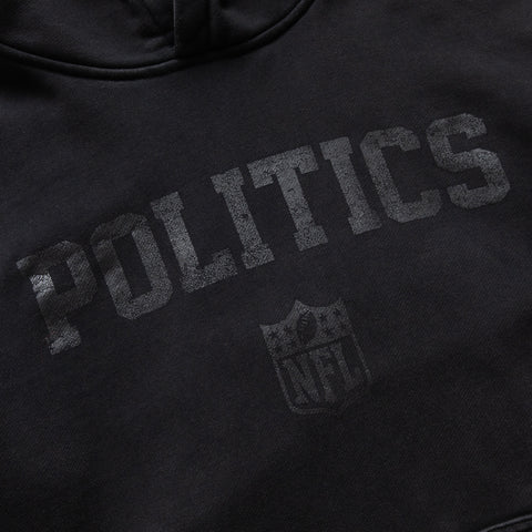 NFL Origins x Politics Wash Hoodie - Onyx