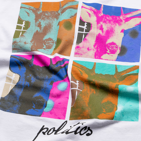 Politics Paradise Tee - White